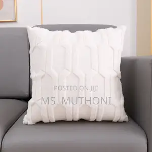 Soft Solid Fluffy Cushion Cover
