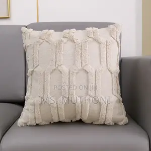 Soft Solid Fluffy Cushion Cover