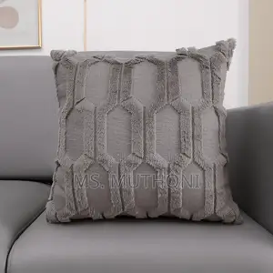 Soft Solid Fluffy Cushion Cover