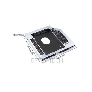 Second Hard Disk Drive Adapter/Caddy for HDD, SSD 2.5 Inches