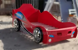 Red Themed Car Bed for Kids