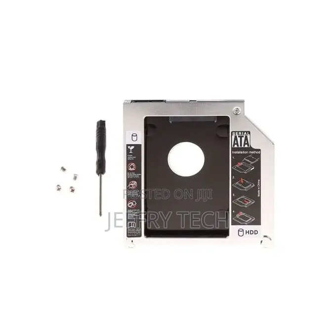 Second Hard Disk Drive Adapter/Caddy for HDD, SSD 2.5 Inches