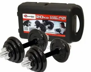 Chrome 20kgs Set Dumbell Set