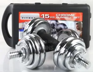 Adjustable 15kgs Best Dumbells Set With Case