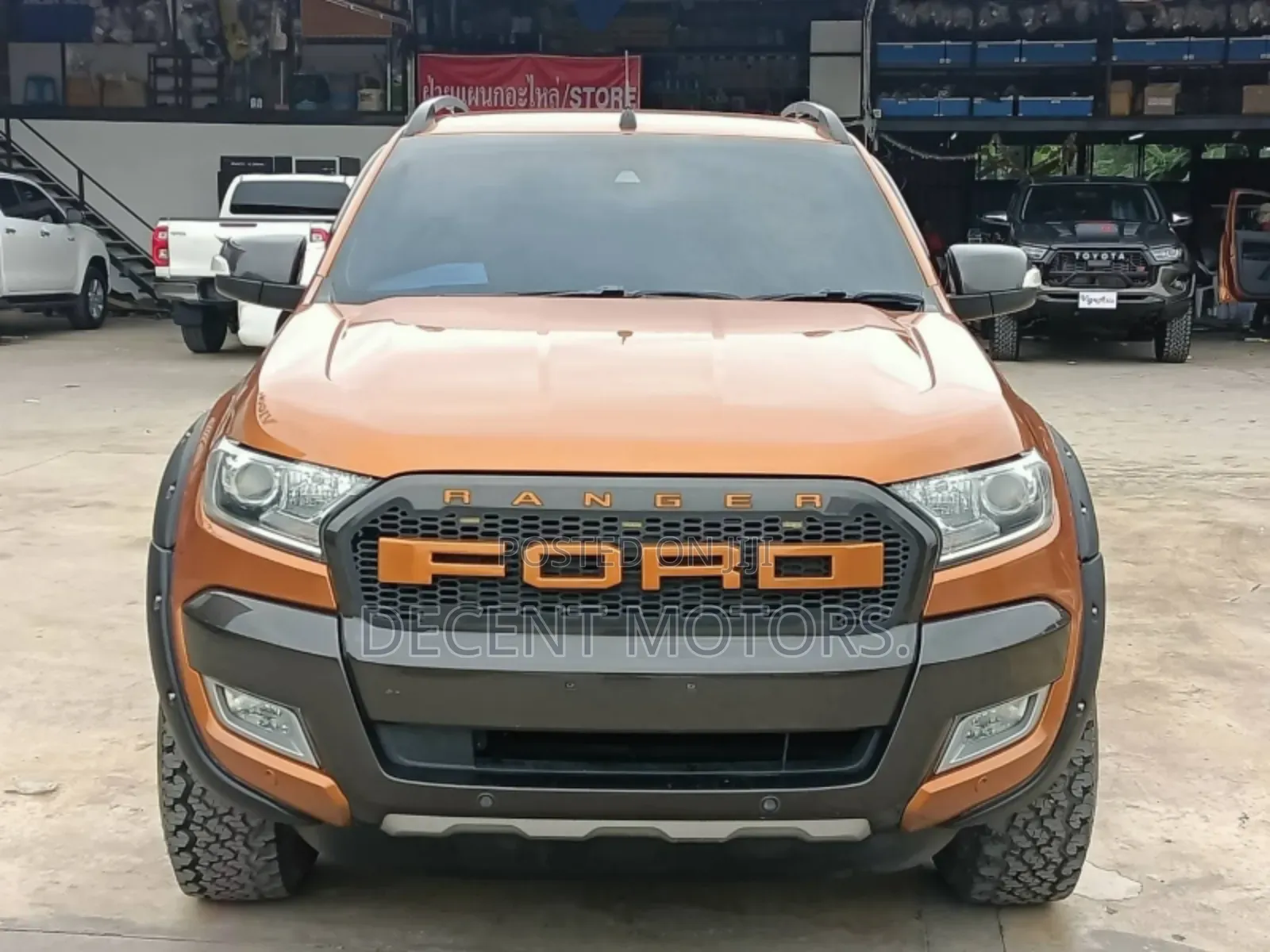 Ford Ranger Wildtrak 2018 Orange