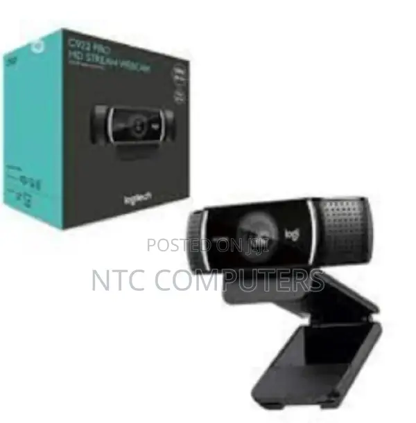 / Logitech C922 Pro Stream Webcam.;