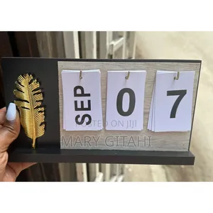 Nordic Style Wooden Perpetual Calendar*"
