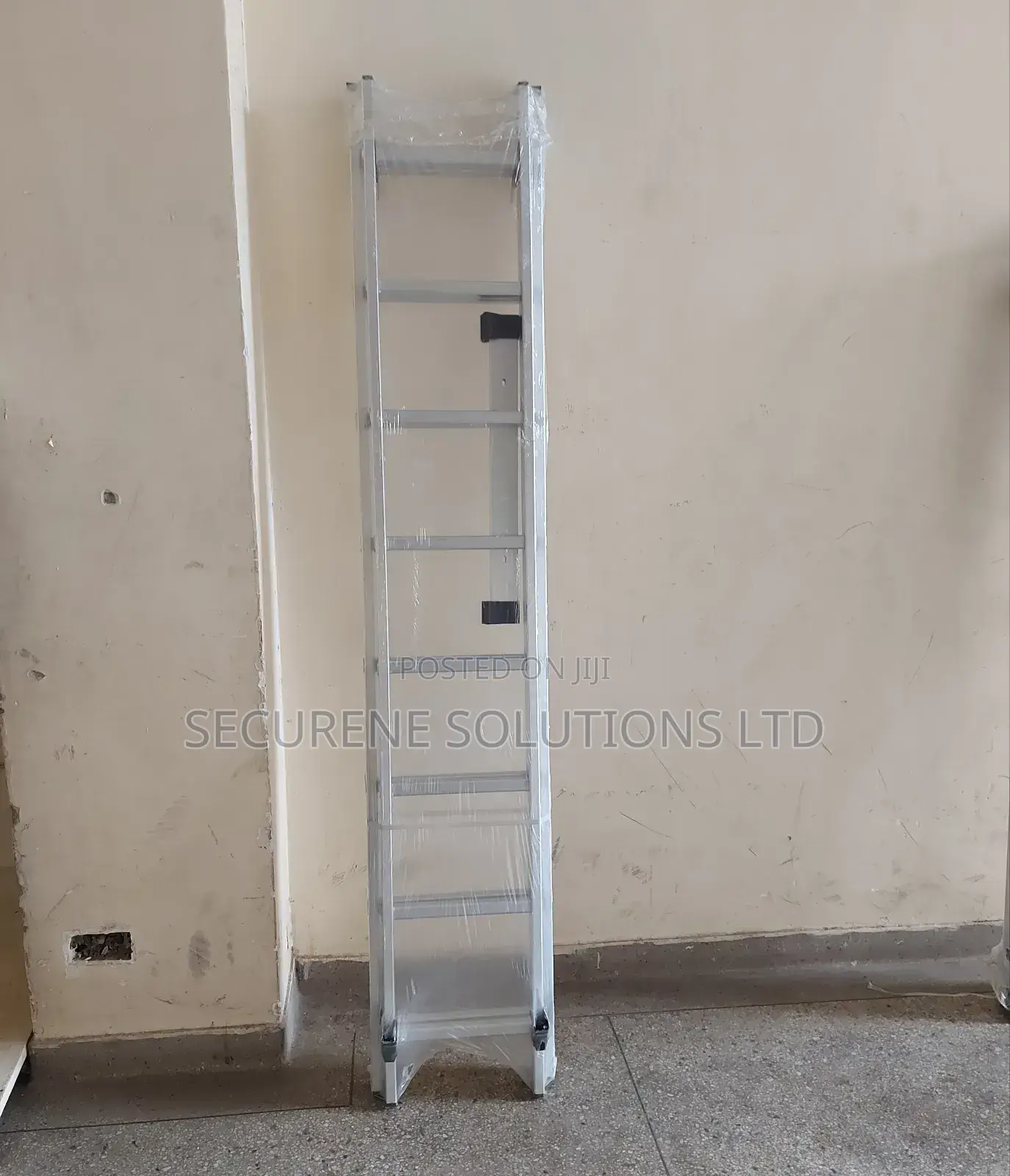 A 2x8 Double Aluminum Extension Ladder