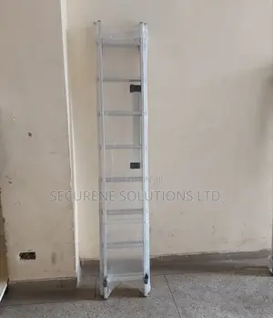 A 2x8 Double Aluminum Extension Ladder