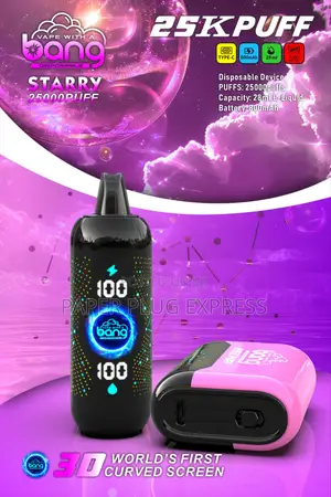Double Apples Bang Starry Galaxy 25000: Puffs Disposable Vape Pod