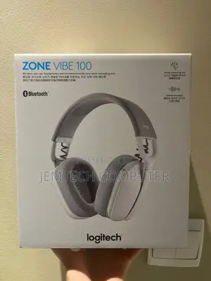 Logitech Zone Vibe 100 Over the Ear Wireless Headphones
