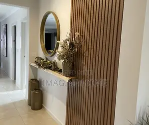 Beautiful Looking Fluted Wall Panels Tv Decoration