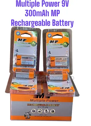 MP 9V Multi Power Long Lasting Rechargeable Battery
