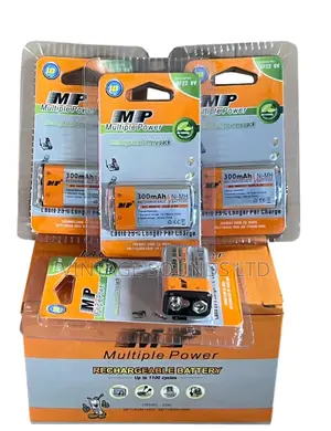 MP 9volt Long Lasting Rechargeable Battery