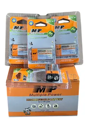 MP 9volt Long Lasting Rechargeable Battery