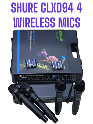 Shure Glxd94 Digital 4pcs Wireless Microphone System