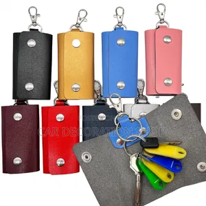 Leather Key Holder Wallet Key Chain