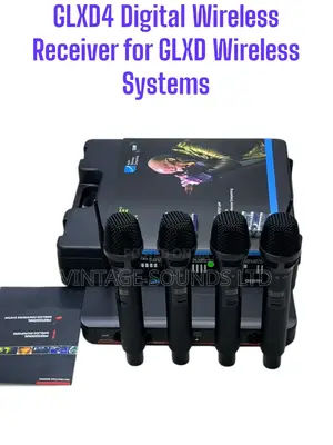 Shure Glxd94 -4pcs Digital Wireless Microphone Set