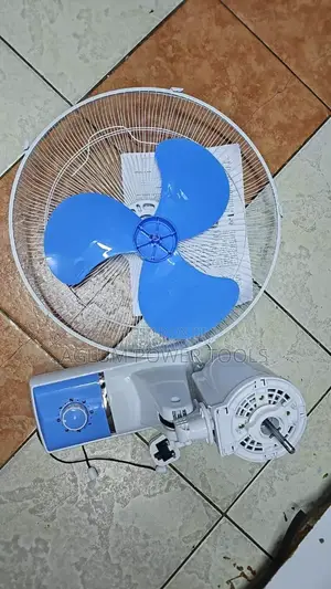 Velton Wall Fan 16 Inches White and Blue