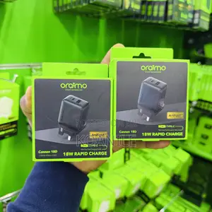 Oraimo 18W USB C and USB Dual Fast Charger