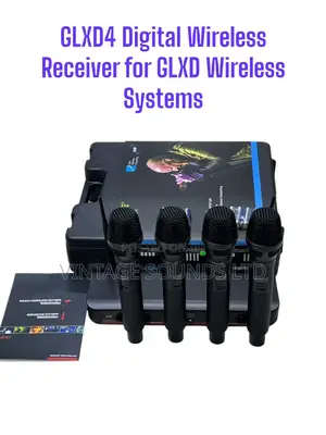 Shure Digital Wireless Microphone Glx94 4pcs Microphone Set