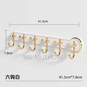 Lightweight Luxury Punch-Free Hook With Strong Adhesive