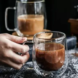 Borosilicate Double Walled Mug**