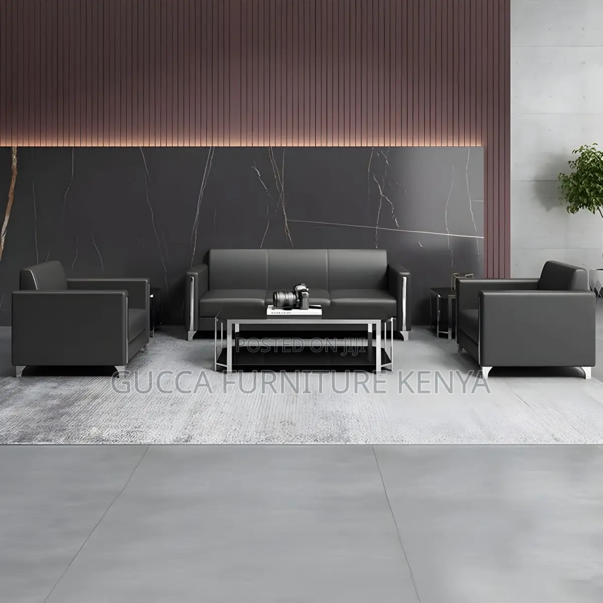 Sofas:5-Seater Modular Reception Office Sofa Loveseats