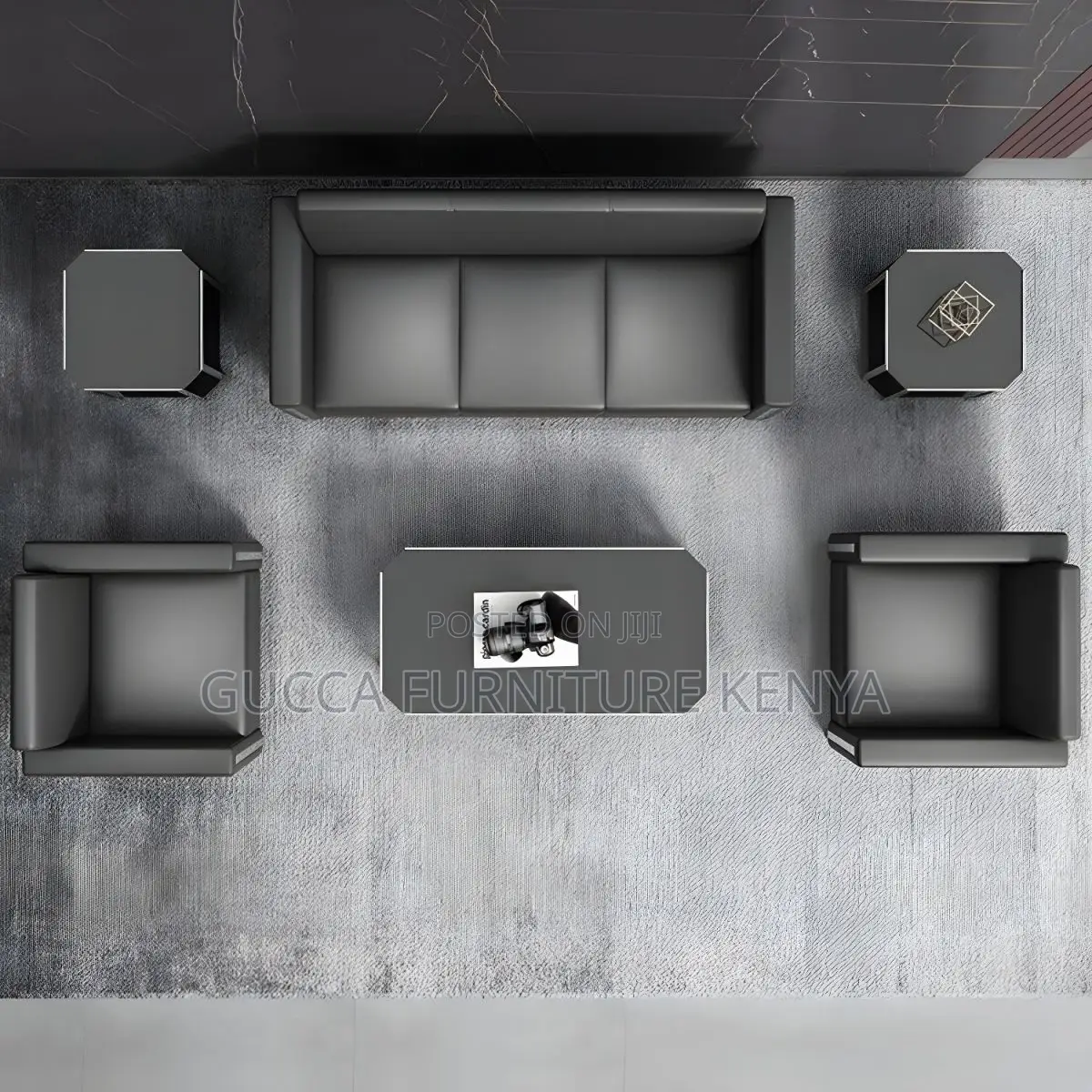 Sofas:5-Seater Modular Reception Office Sofa Loveseats