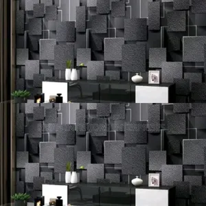 Dark Grey Embossed Wallpapers