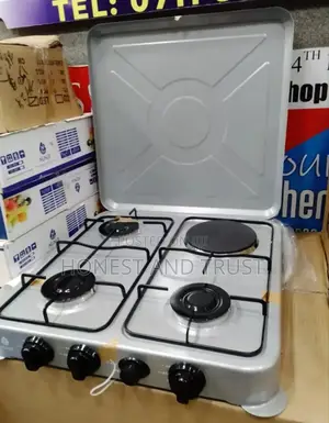 Nunix 3 Burner 1 Hot Plate Electric Table Top Gas Stove