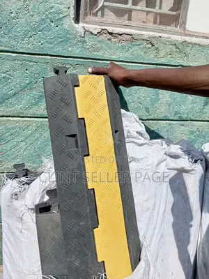 Two Channel Rubber Cable Protector/ Ramp Secure.