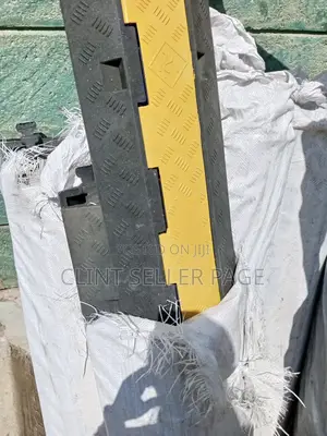 Two Channel Rubber Cable Protector/ Ramp Secure.