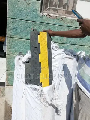 Two Channel Rubber Cable Protector/ Dura Flex.