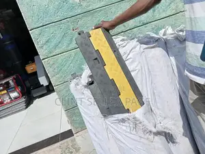 Two Channel Rubber Cable Protector/ Dura Flex.
