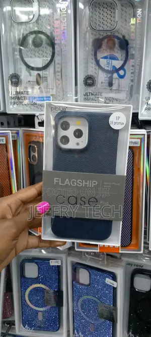 Nylon Carbon Fiber for iPhone 16 Pro Max -Blue
