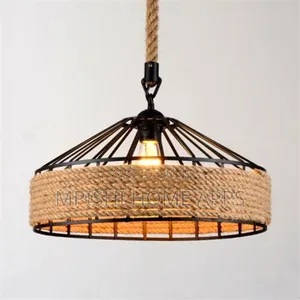 Hemp Rope Pendant Light 30cm