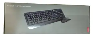 Lenovo 160 Wired Keyboard Mouse Combo