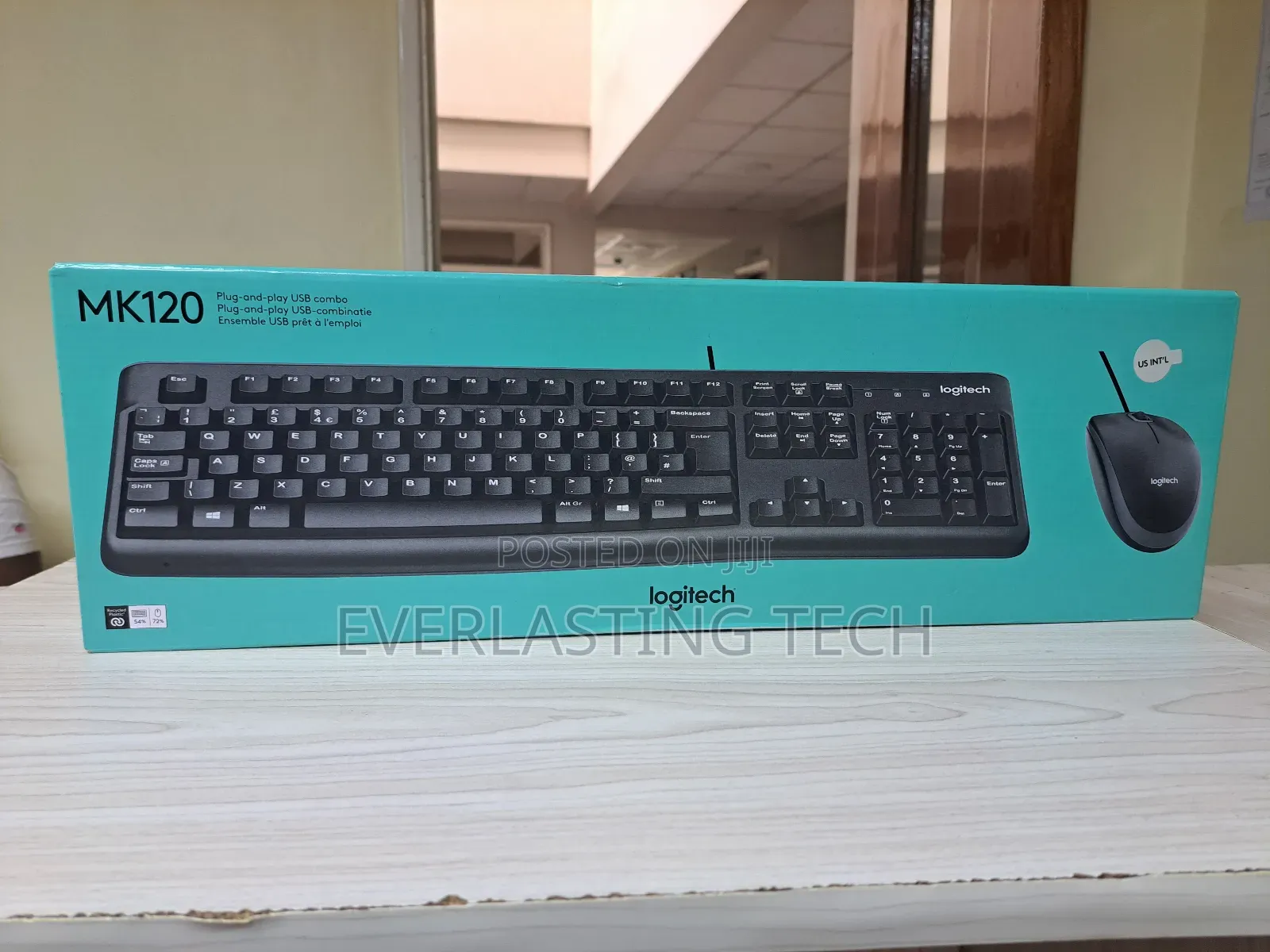 Logitech USB Keyboard Mouse MK120
