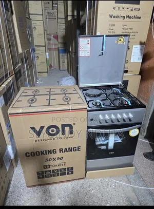 50x50 Von 3+1 Standing Cooker