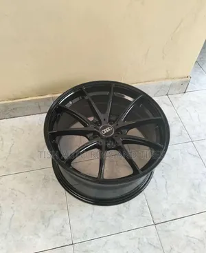 Black 18 Inch Audi Rims Set