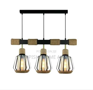 3 in 1 Pendant Light With Straight Base