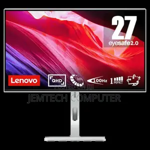 Lenovo L27q-4a 27" QHD Monitor,L27q-4a