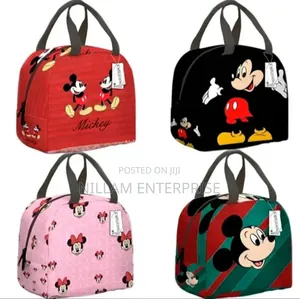 * Cartoon Themed Thermo Insulated Lunch Bag