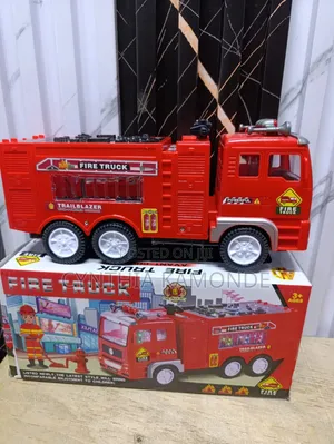 Kids Fire Truck With Siren