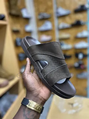 Leather Clarks Open for Men