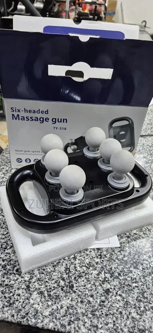 Six Headed Massager, Massage Gun Adjustable Mode