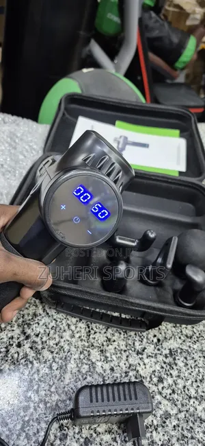 Massage Gun Heavy Duty Fascial Release With Detachable Heads