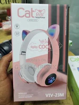 Kids Headphones (Pink Wireless)