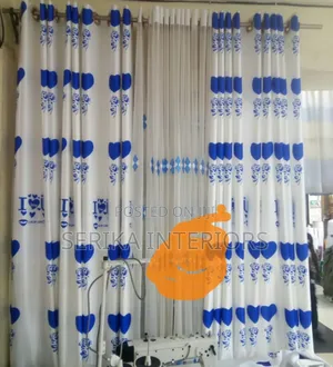 Blue and White Curtains Curtains